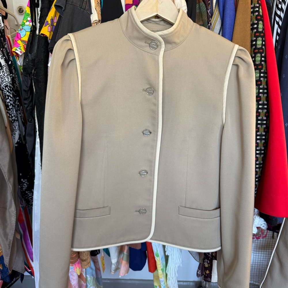 Louis Feraud Vintage 90s Skirt Suit XS - Picture 8 of 9
